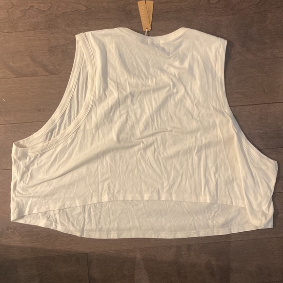 NWT SKIMS *cream* crop tank size 3 XL - Picture 5 of 11